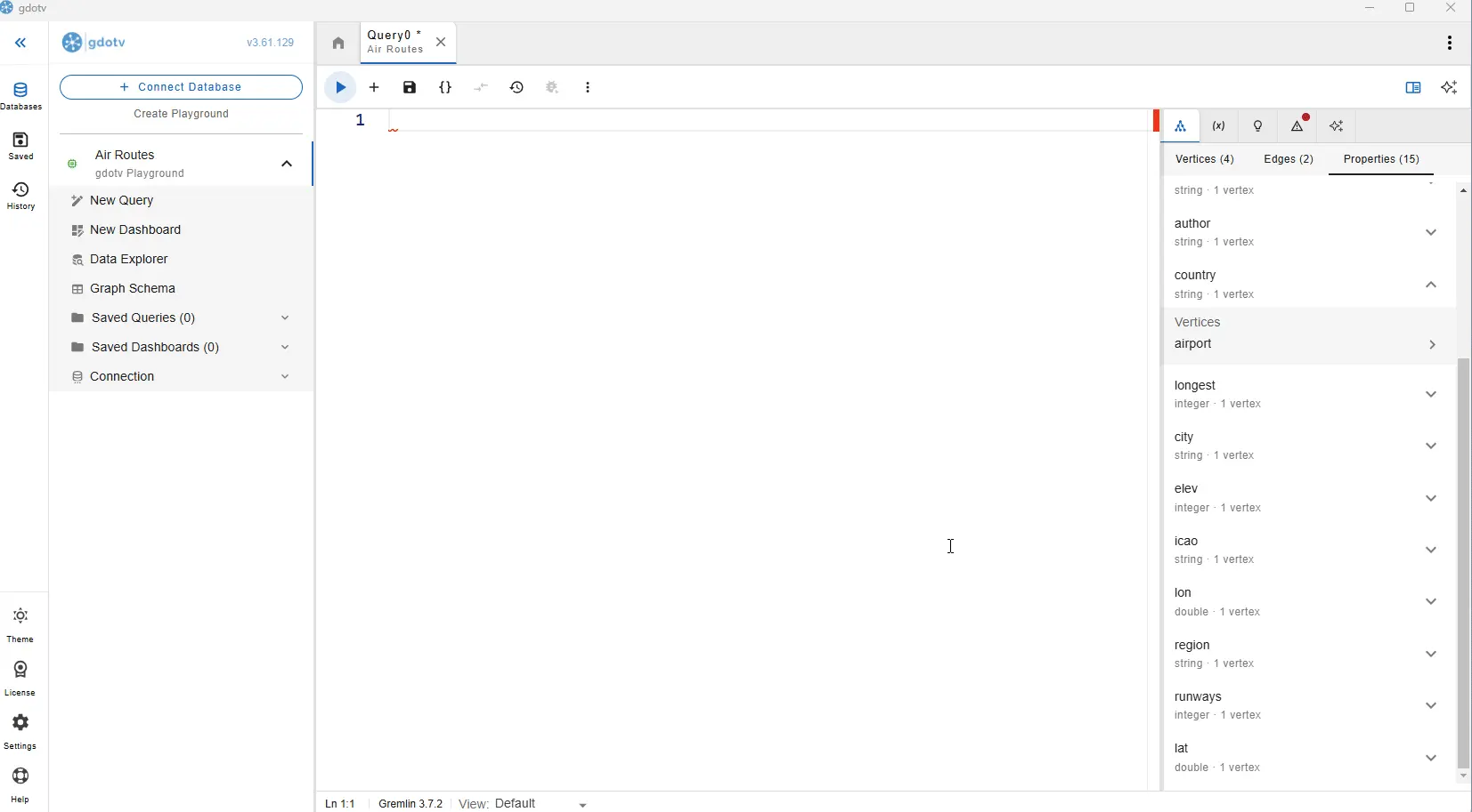 Deploying a new AWS graph-explorer connection.