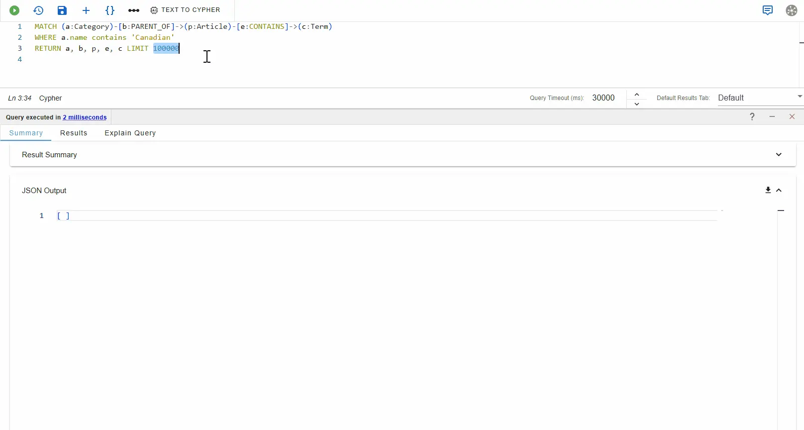 A more complex large query.